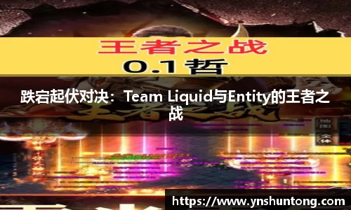跌宕起伏对决：Team Liquid与Entity的王者之战