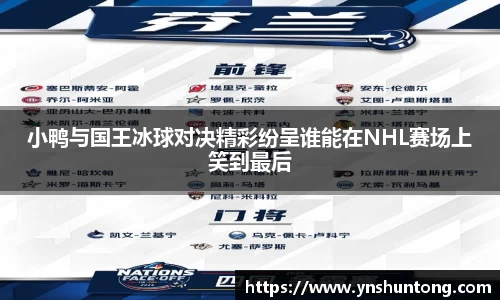 小鸭与国王冰球对决精彩纷呈谁能在NHL赛场上笑到最后
